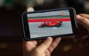 Vea la Fórmula 1 en su Móvil