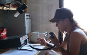 Radioaficionados en el Cel